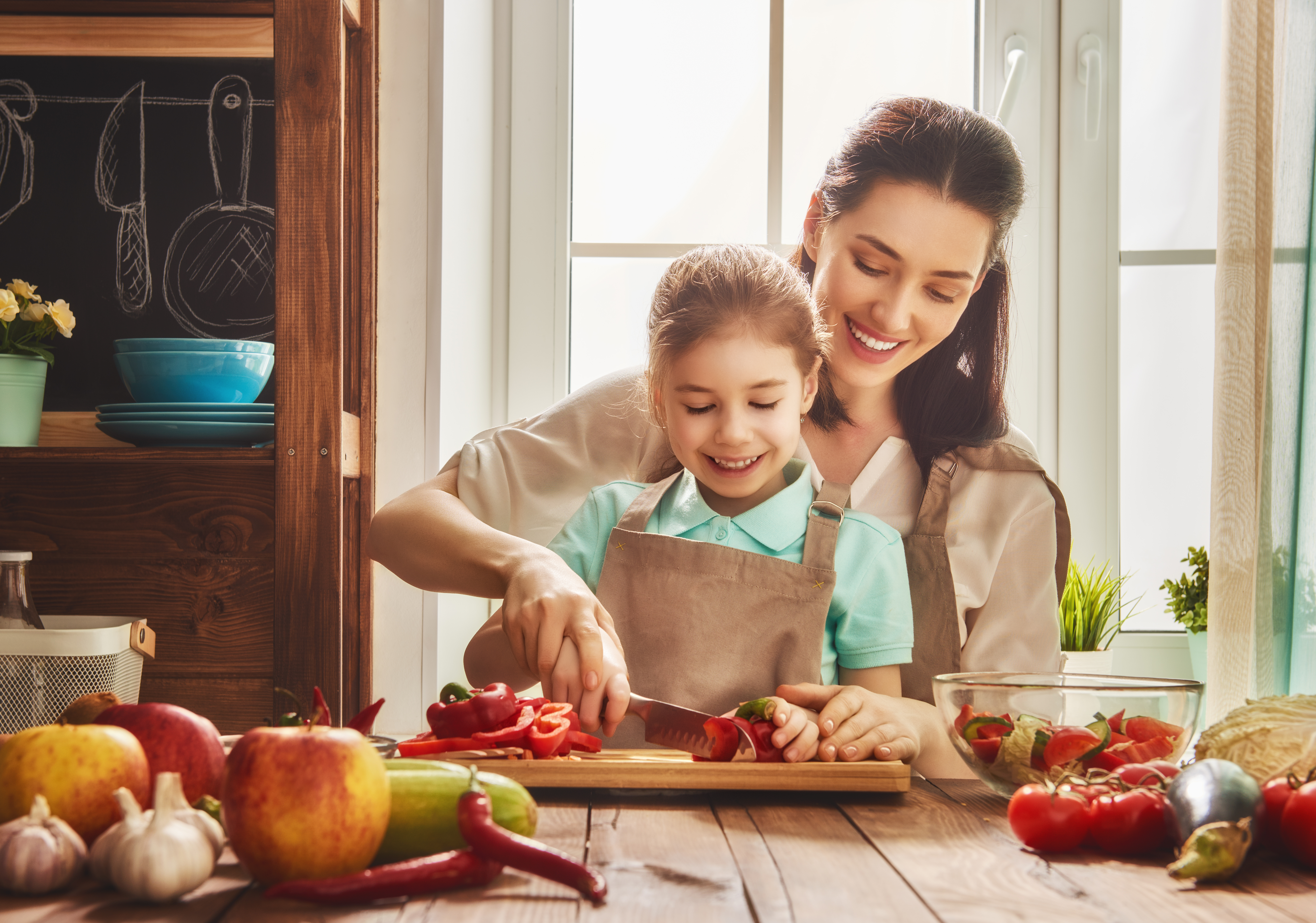 Cromoterapia alimentare per grandi e piccini