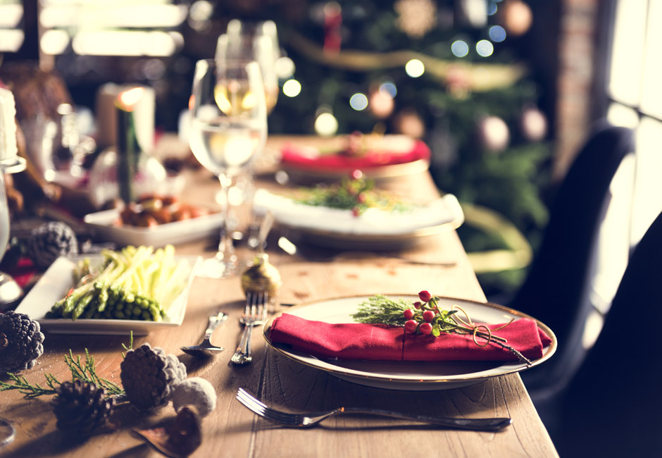 Alimentazione corretta durante le feste natalizie