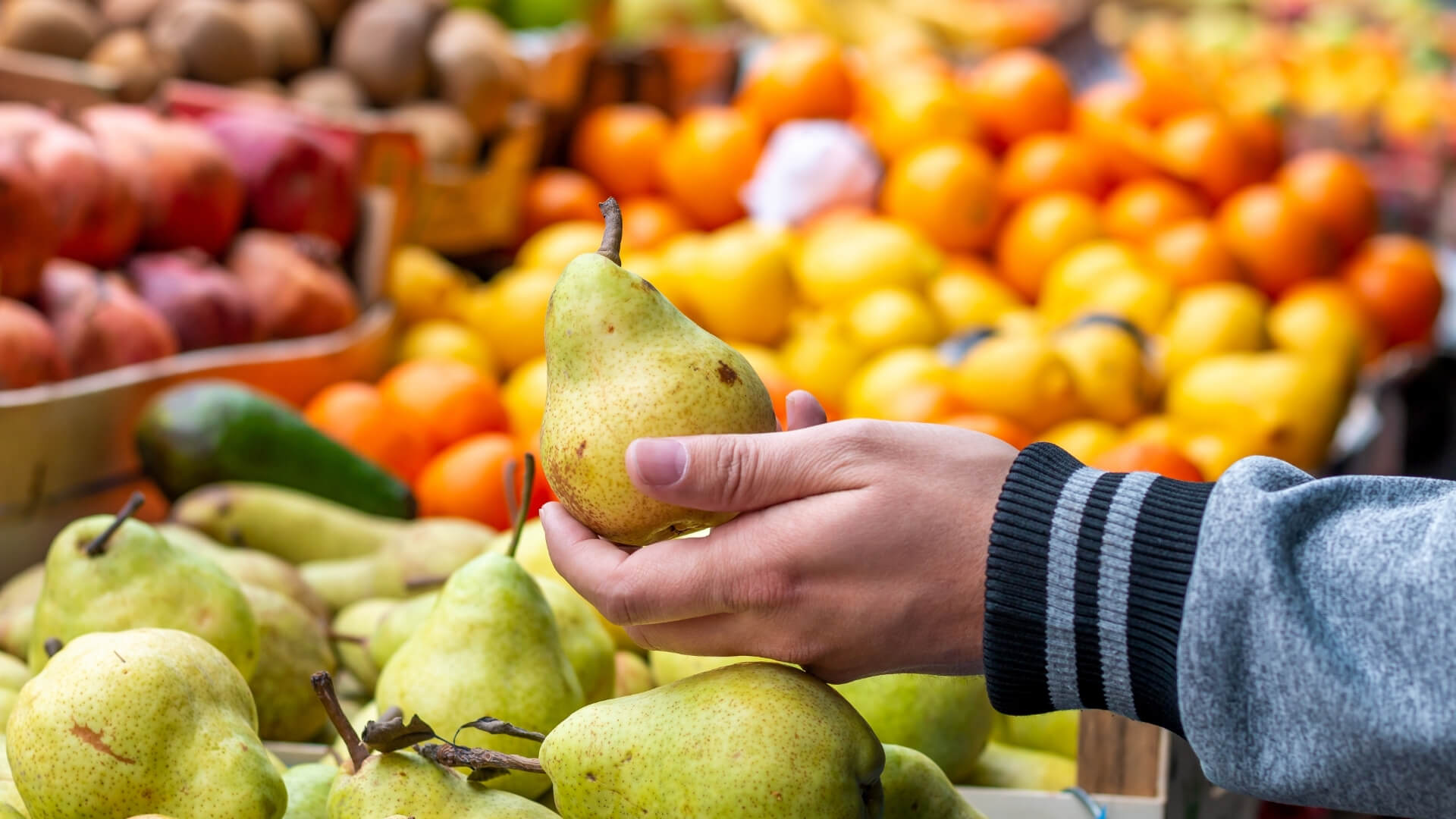 pere in vendita al supermercato: durata, stagionalità e conservazione