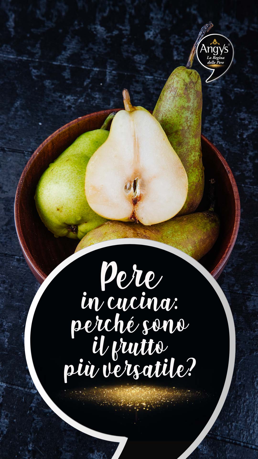 Pere in cucina: perché sono il frutto più versatile?